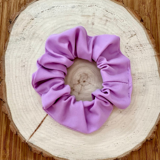 Lilac swim scrunchie