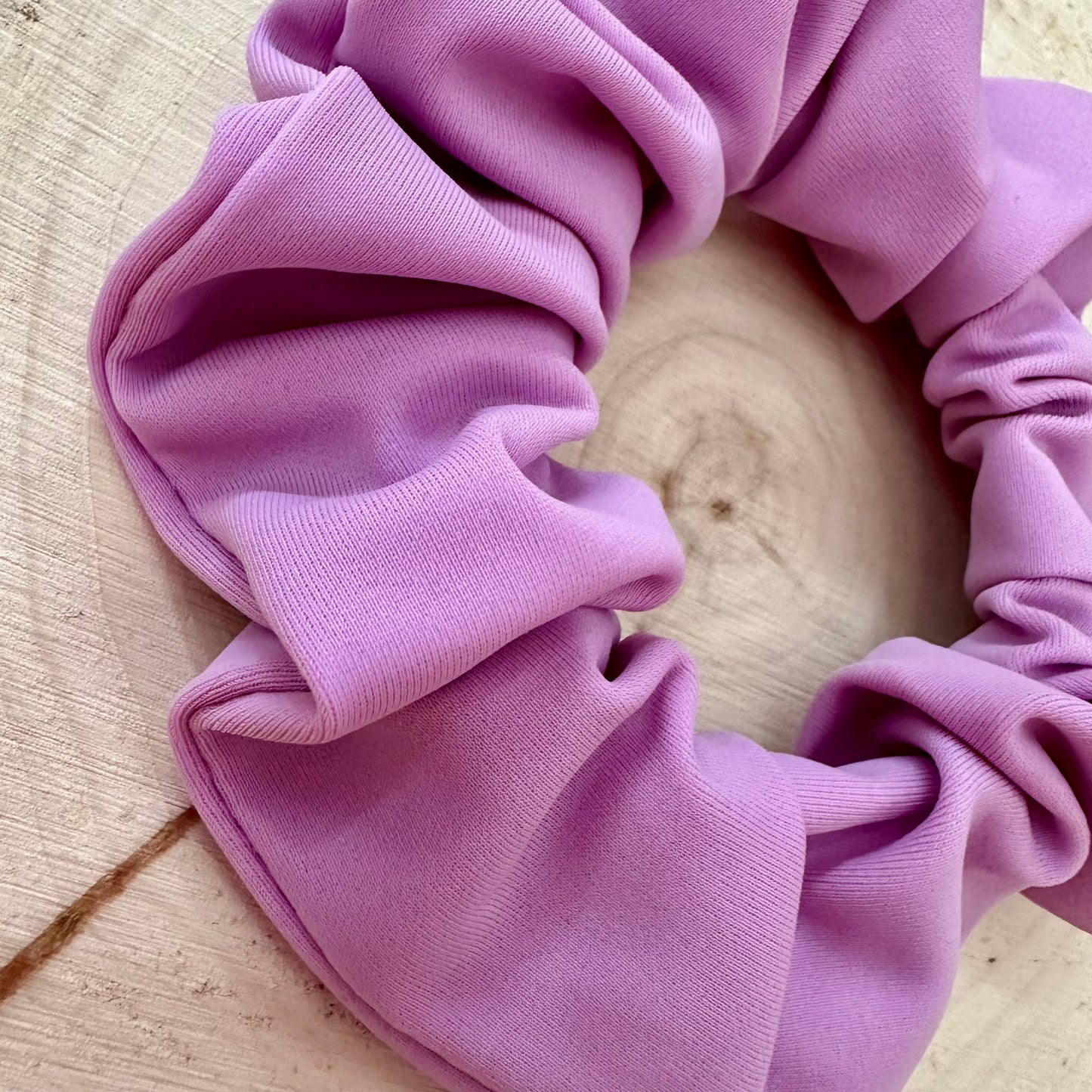 Lilac swim scrunchie