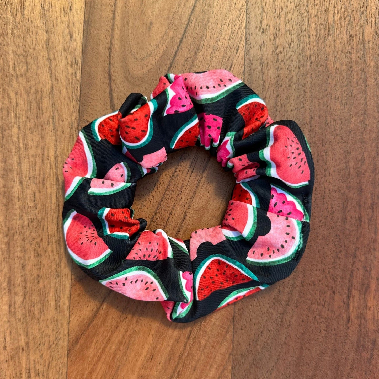 Watermelons swim scrunchie