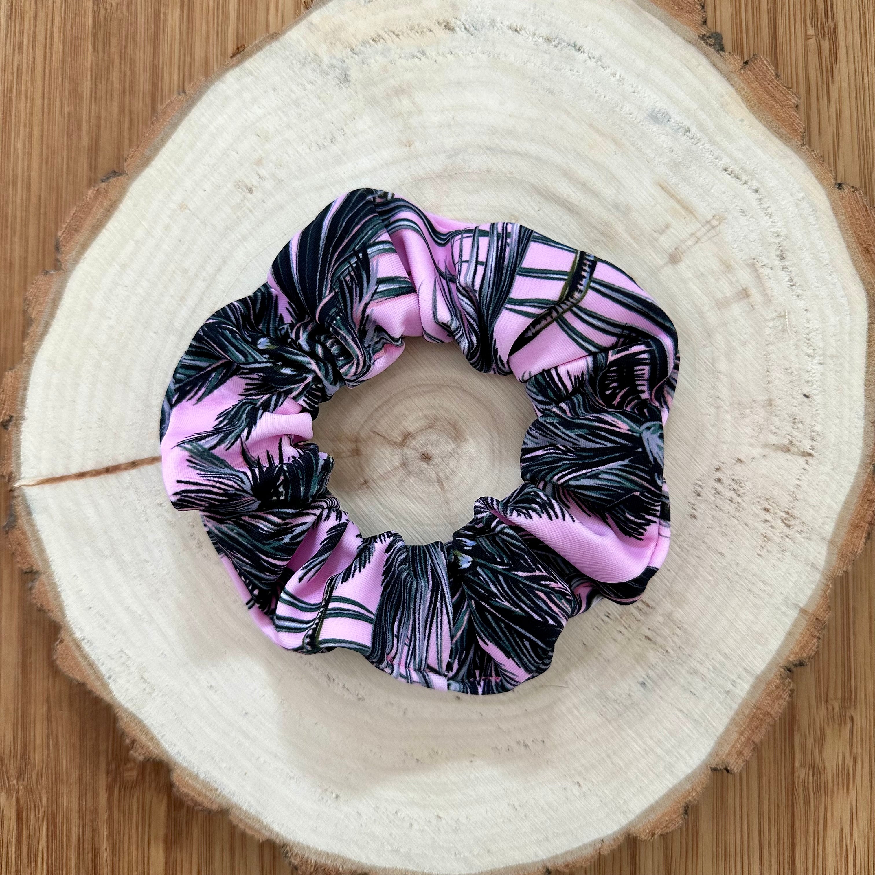 Chouchou à cheveux | Collection baignade rose avec palmiers – Marinade ...